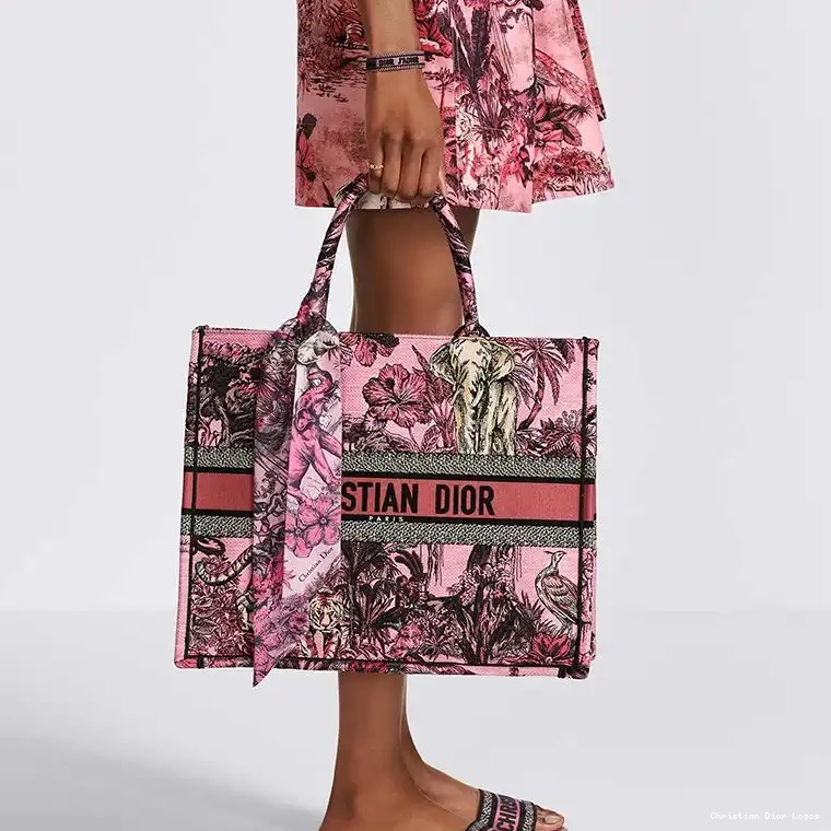 Cheap De Dior Canvas Motif Book Jouy Toile Tote Voyage Pink 0408 Luxury